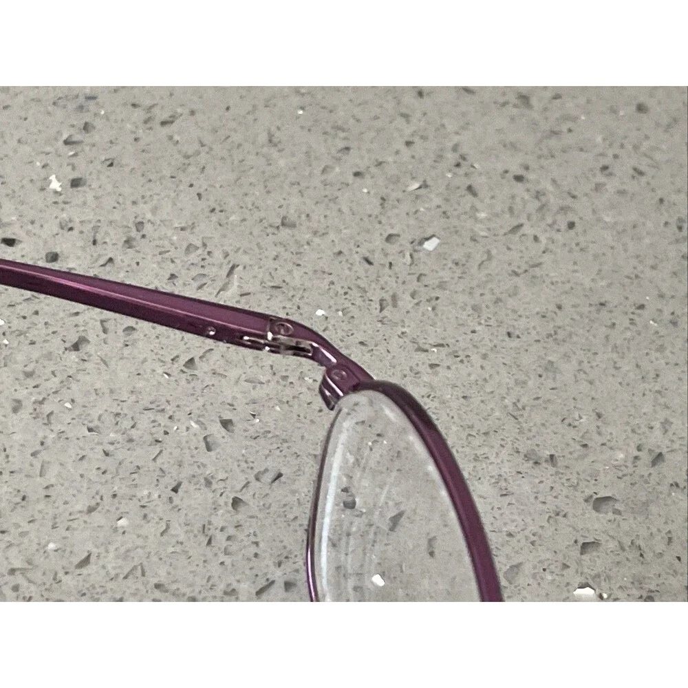 Eyeglasses Metal Purple WM5005 VI 51-17-140 FRAMES ONLY Eyewear full rim